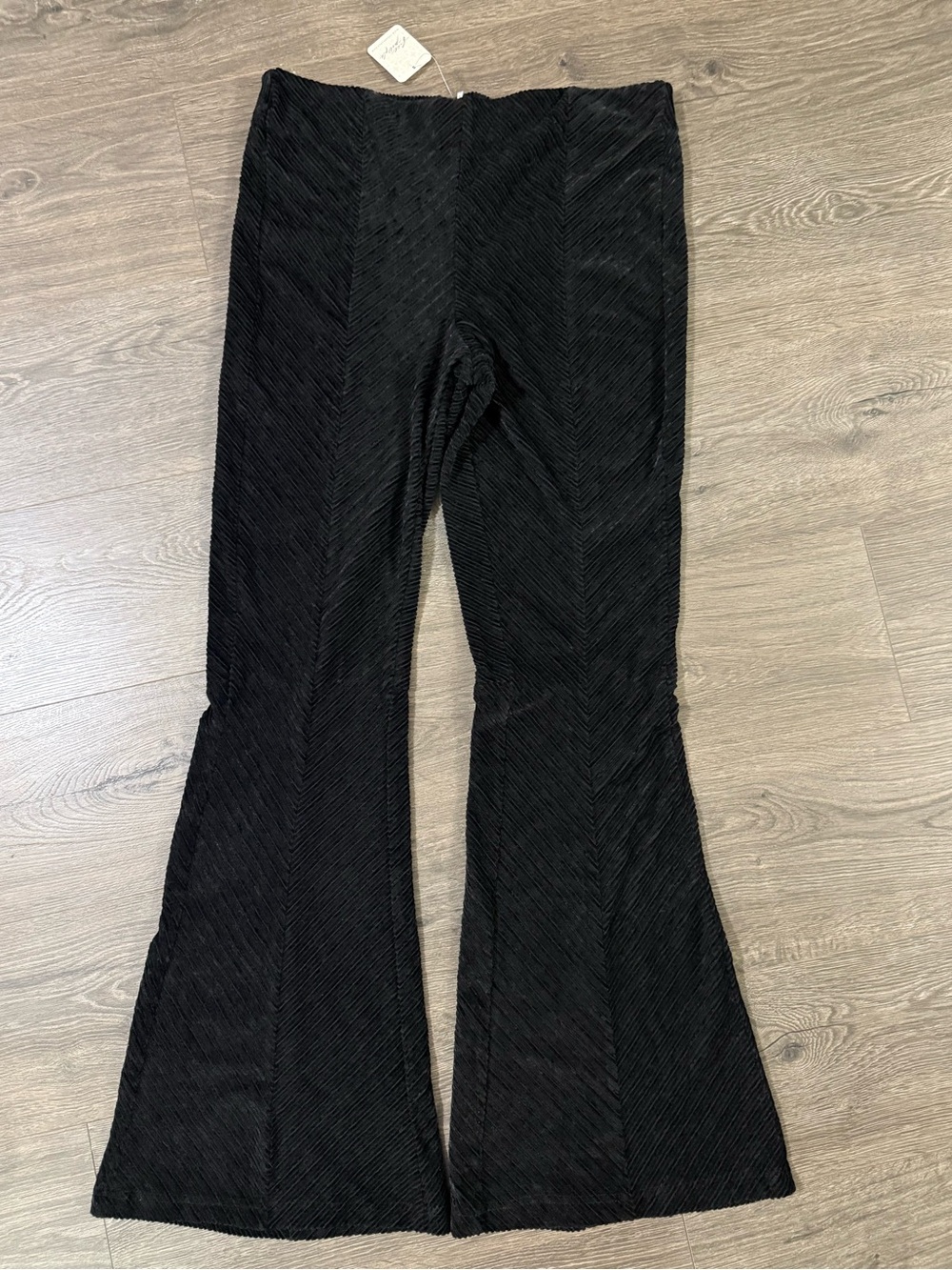 *NWT* Free People Penny Pull-On Velvet Flare Pants - Picture 7 of 10